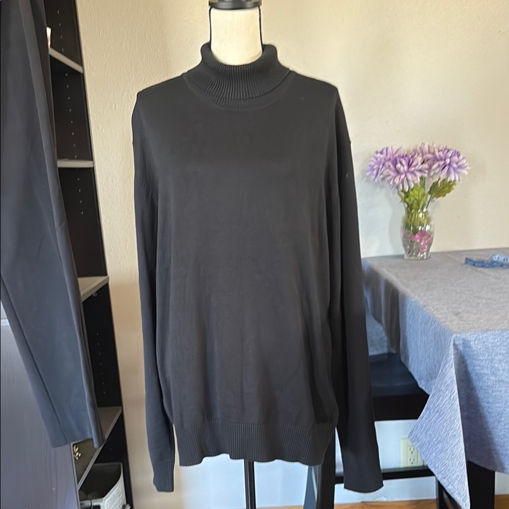 Men’s NWT  Rizzo Sz 4XL Turtleneck Buttery Soft Sweater